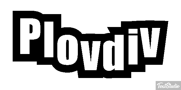 Plovdiv Texteffekt