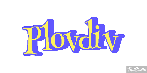 Plovdiv Texteffekt