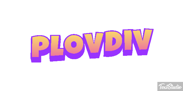 Plovdiv Texteffekt