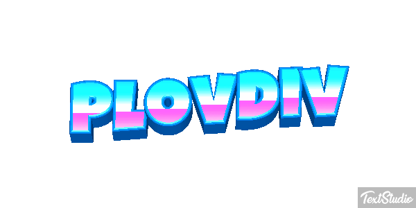 Plovdiv Texteffekt
