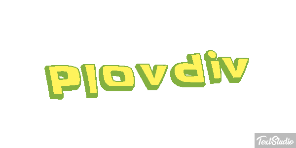 Plovdiv Texteffekt
