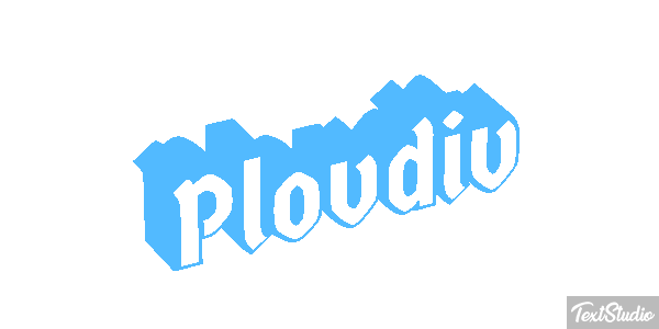 Plovdiv Texteffekt
