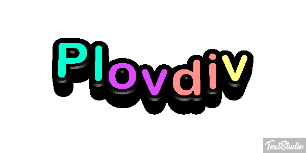 Plovdiv Texteffekt