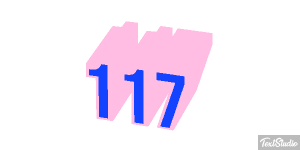 117 Metin efekti