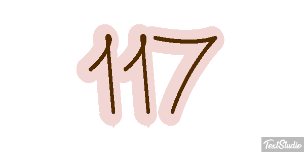 117 Metin efekti