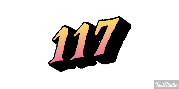 117 Metin efekti