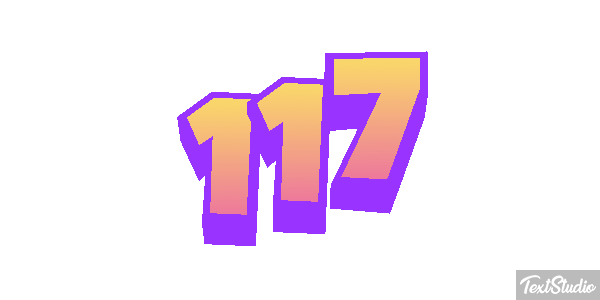 117 Metin efekti