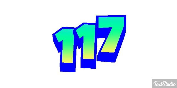 117 Metin efekti