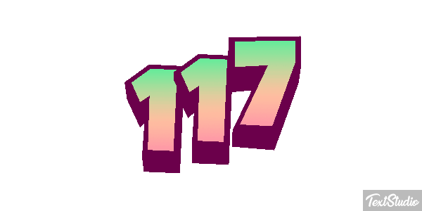 117 Metin efekti