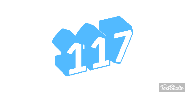 117 Metin efekti