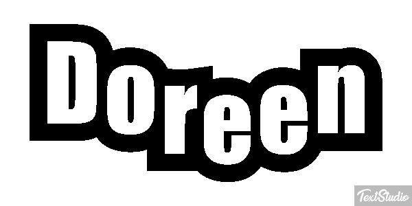 Doreen Effet de texte