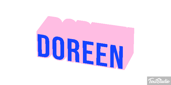 Doreen Effet de texte