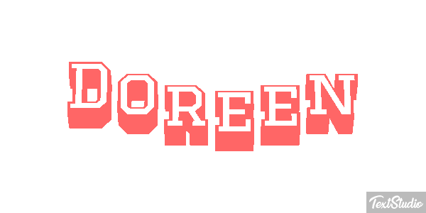 Doreen Effet de texte
