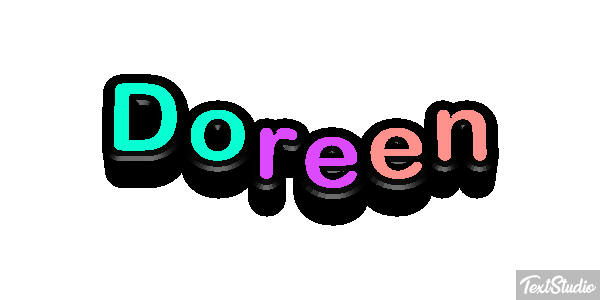 Doreen Effet de texte