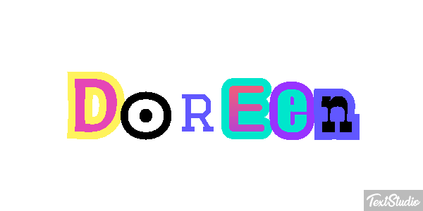 Doreen Effet de texte