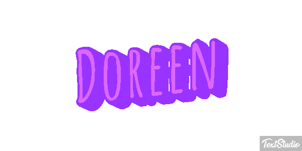 Doreen Effet de texte