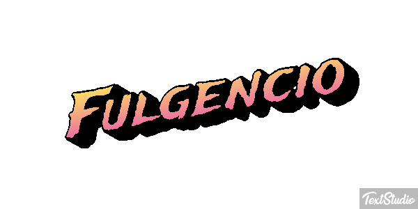 Fulgencio Text effect