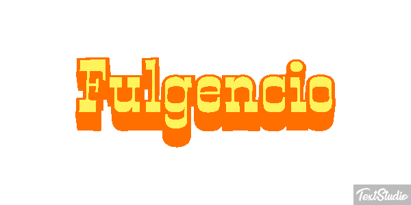 Fulgencio Text effect