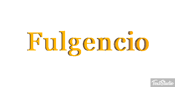 Fulgencio Text effect