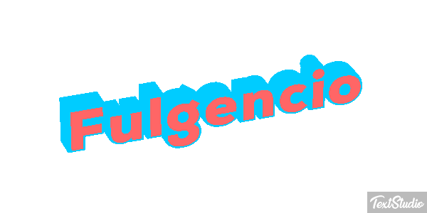 Fulgencio Text effect