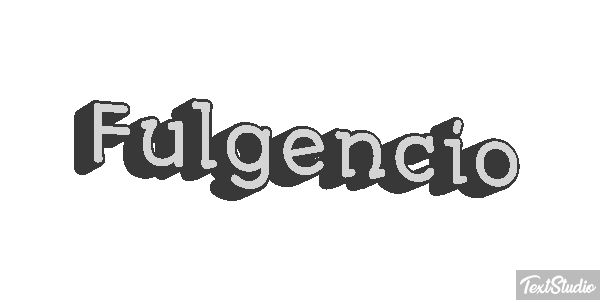Fulgencio Text effect