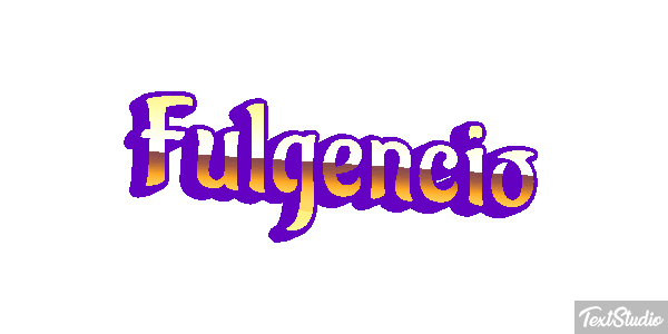 Fulgencio Text effect