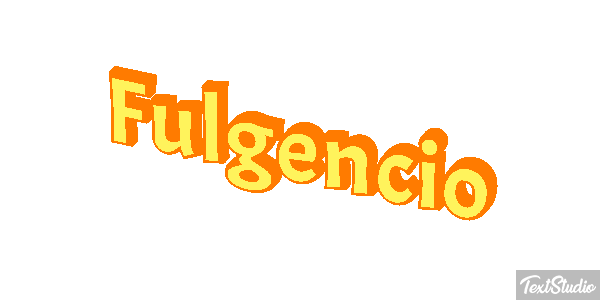 Fulgencio Text effect