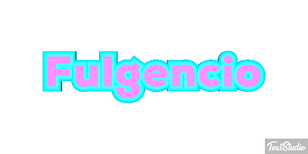 Fulgencio Text effect