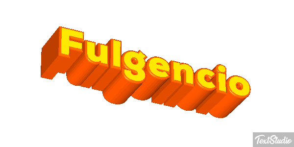 Fulgencio Text effect