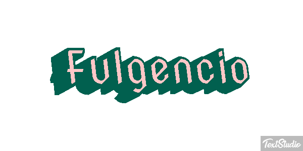 Fulgencio Text effect