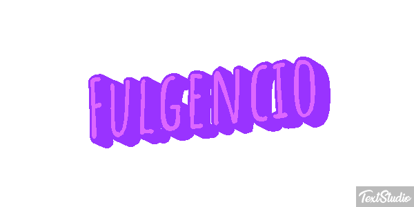 Fulgencio Text effect