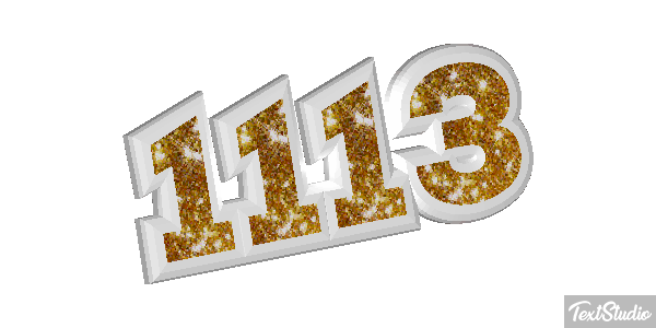 1113 Text effect