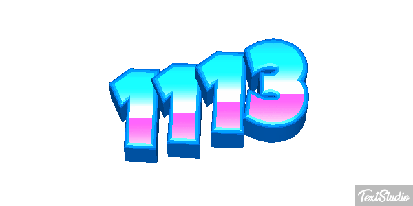 1113 Text effect