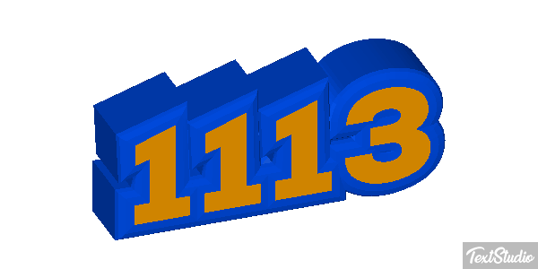 1113 Text effect