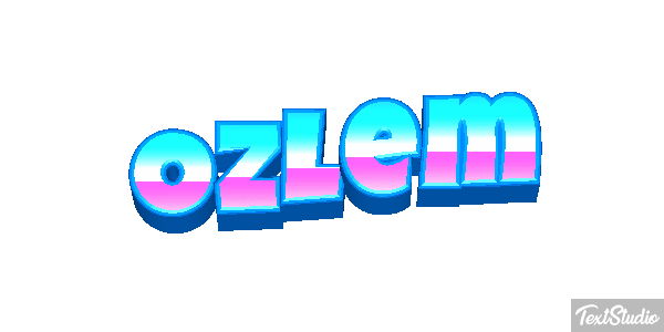 Özlem Effetto testo