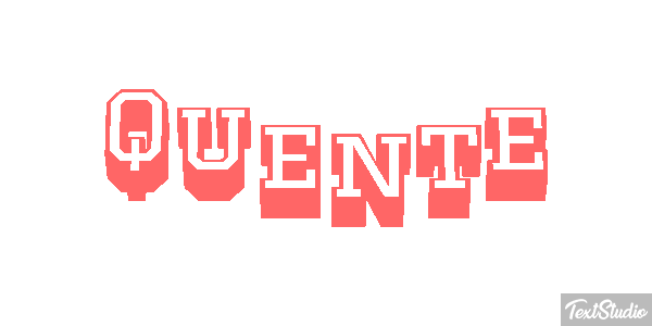 Quente Text effect