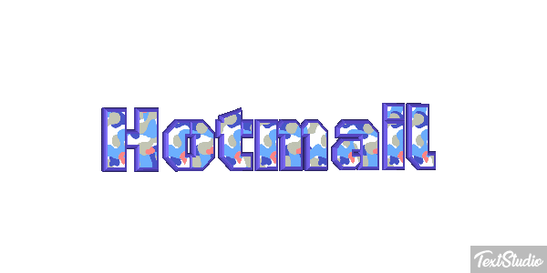 Hotmail Efecto de texto