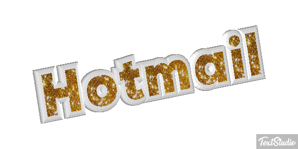 Hotmail Efecto de texto