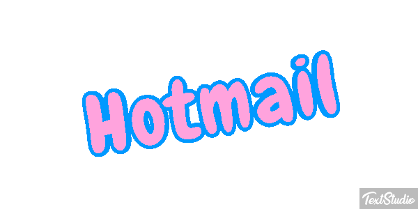 Hotmail Efecto de texto