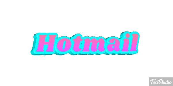 Hotmail Efecto de texto