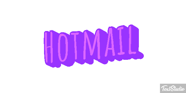 Hotmail Efecto de texto
