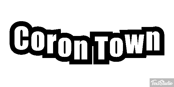 Coron Town テキスト効果