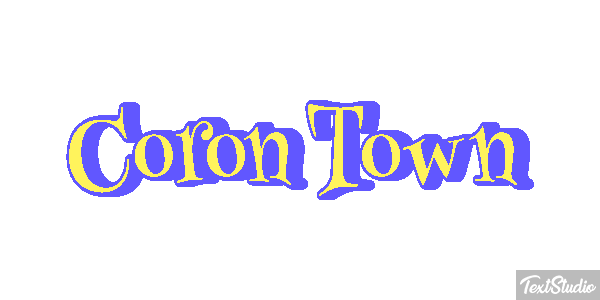 Coron Town テキスト効果