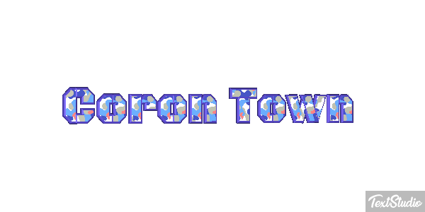 Coron Town テキスト効果
