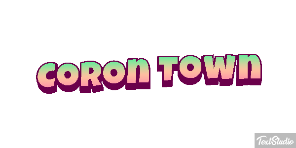 Coron Town テキスト効果