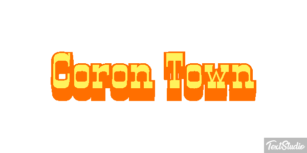 Coron Town テキスト効果