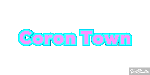 Coron Town テキスト効果