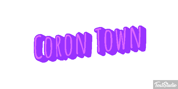 Coron Town テキスト効果