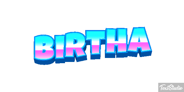 Birtha Tekst effect