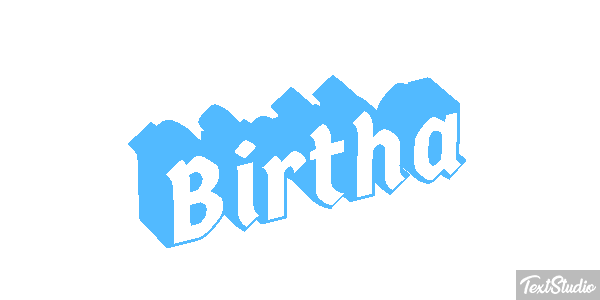 Birtha Tekst effect